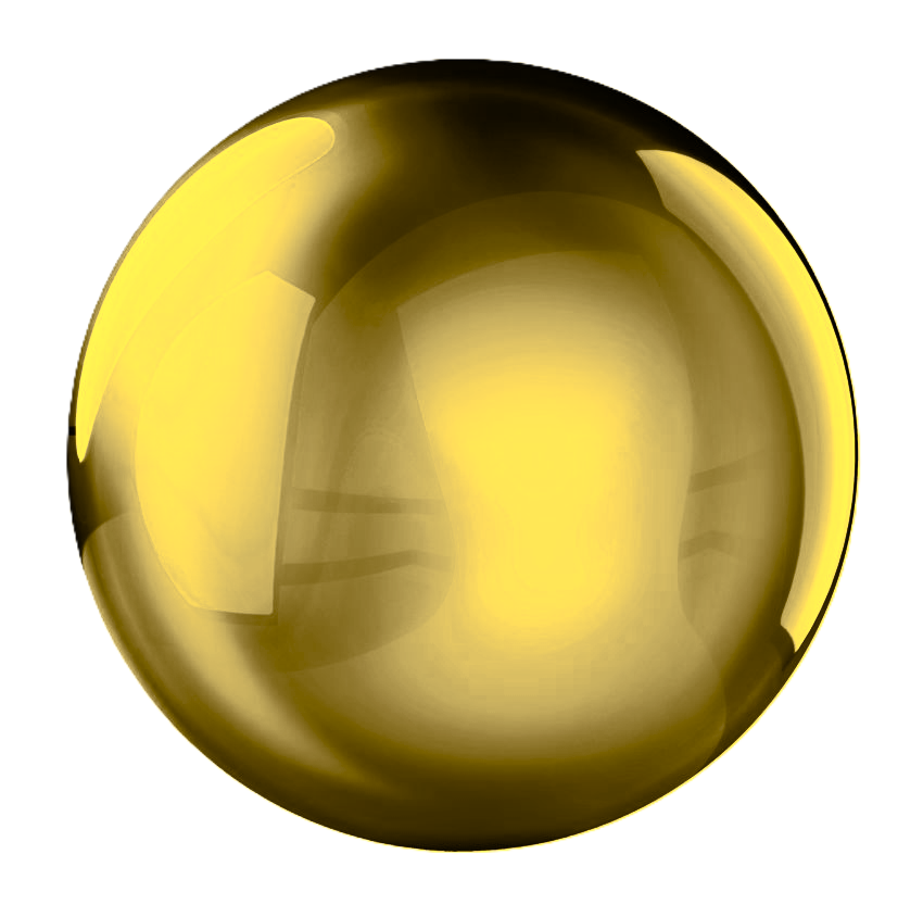Gold metallic sphere ball skin for Plinko