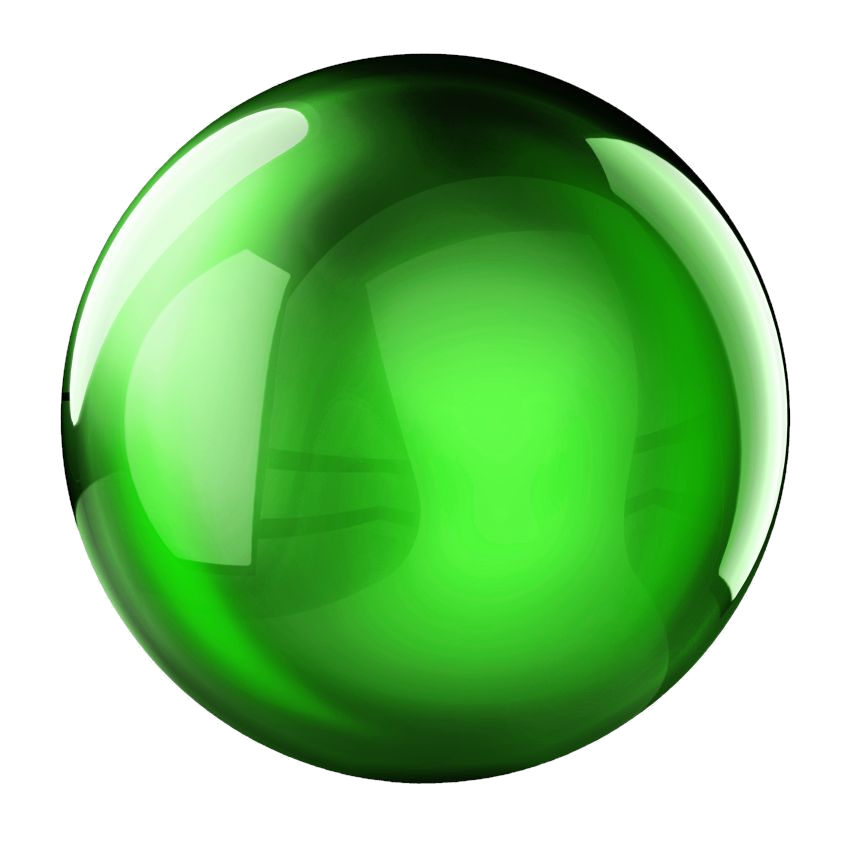 Green sphere ball skin for Plinko